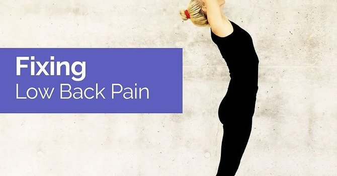 Fixing Low Back Pain image